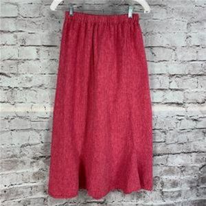 FLAX  Petite Skirt Tied & True 100% Linen XS